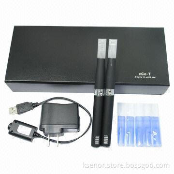 E-cigarettes with USB Rechargeable Charger, 3.7-4.2V Normal Working Voltage